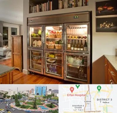 فروش یخچال صنعتی در ونک 