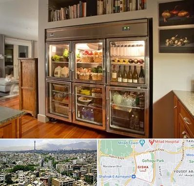 فروش یخچال صنعتی در گیشا 