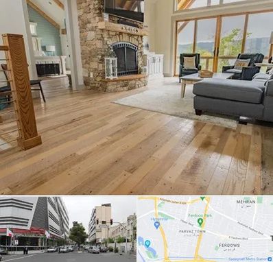 فروش اقساطی پارکت در بلوار فردوس 