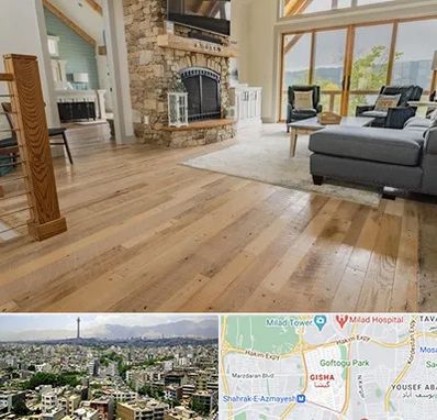 فروش اقساطی پارکت در گیشا 