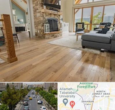 فروش اقساطی پارکت در شهران 
