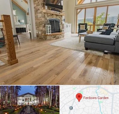 فروش اقساطی پارکت در باغ فردوس