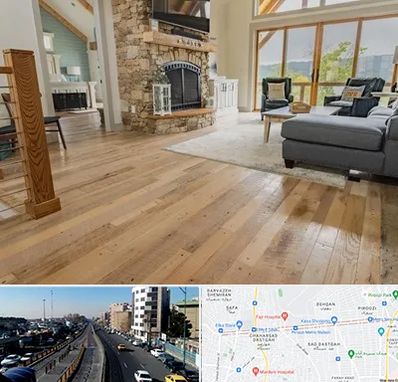 فروش اقساطی پارکت در پیروزی 