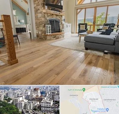 فروش اقساطی پارکت در ولنجک 