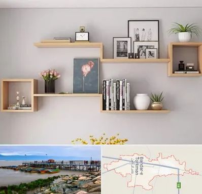 فروش شلف دیواری در بندر ترکمن