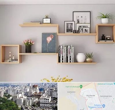 فروش شلف دیواری در ولنجک 