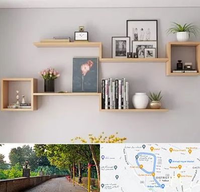 فروش شلف دیواری در فلکه گاز رشت 