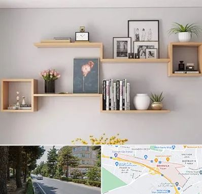 فروش شلف دیواری در مهرویلا کرج 
