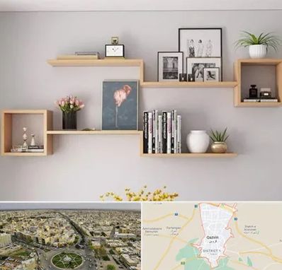 فروش شلف دیواری در قزوین