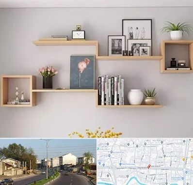 فروش شلف دیواری در ضیابری رشت 