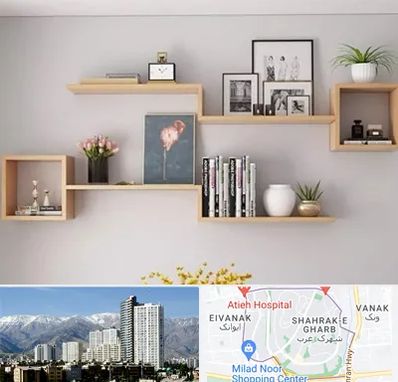 فروش شلف دیواری در شهرک غرب 