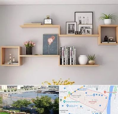 فروش شلف دیواری در گلستان اهواز 