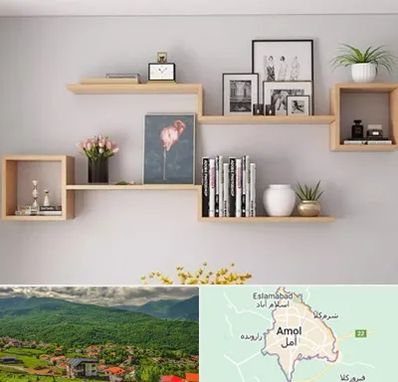 فروش شلف دیواری در آمل