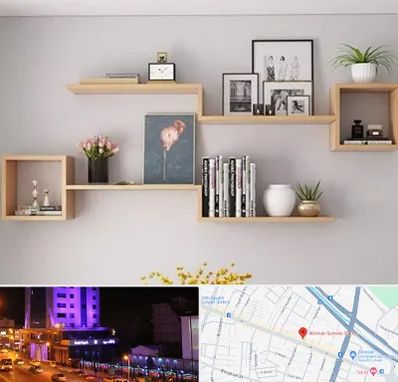 فروش شلف دیواری در آبرسان تبریز