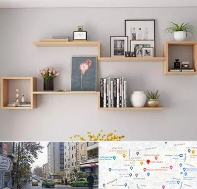 فروش شلف دیواری در فاطمی 