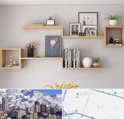 فروش شلف دیواری در ازگل