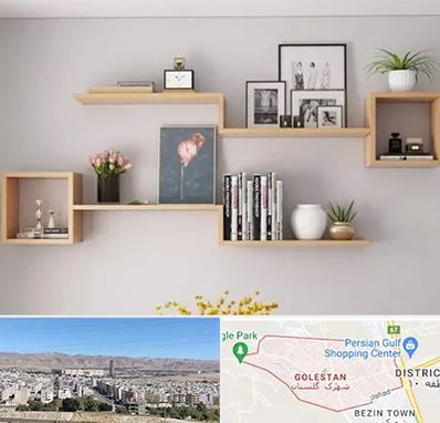 فروش شلف دیواری در شهرک گلستان شیراز 
