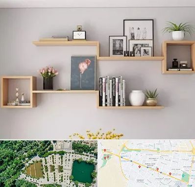 فروش شلف دیواری در وکیل آباد مشهد 