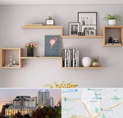 فروش شلف دیواری در فرشته 