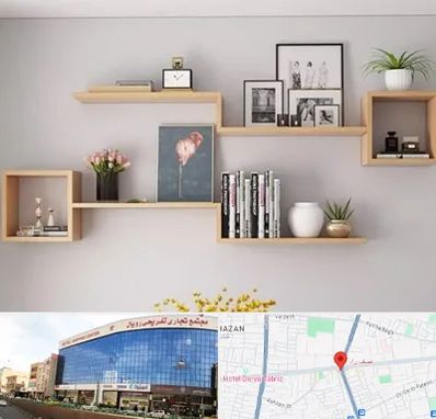 فروش شلف دیواری در نصف راه تبریز