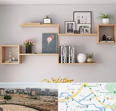 فروش شلف دیواری در کوی وحدت شیراز 