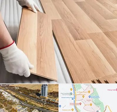 نصاب پارکت لمینت و چوبی در خیابان نیایش شیراز 