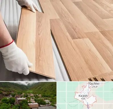 نصاب پارکت لمینت و چوبی در کلاله