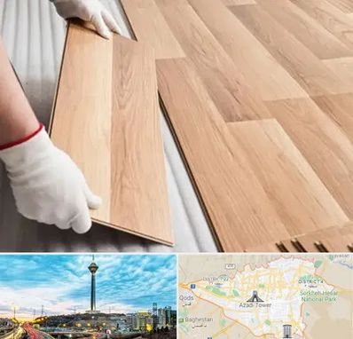 نصاب پارکت لمینت و چوبی در تهران