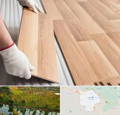 نصاب پارکت لمینت و چوبی در بهبهان