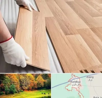 نصاب پارکت لمینت و چوبی در کردکوی