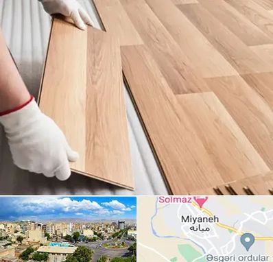نصاب پارکت لمینت و چوبی در میانه