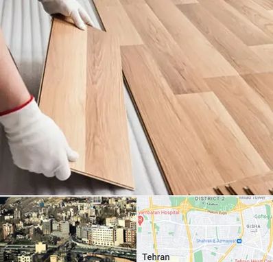 نصاب پارکت لمینت و چوبی در مرزداران 