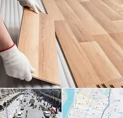 نصاب پارکت لمینت و چوبی در نادری اهواز 