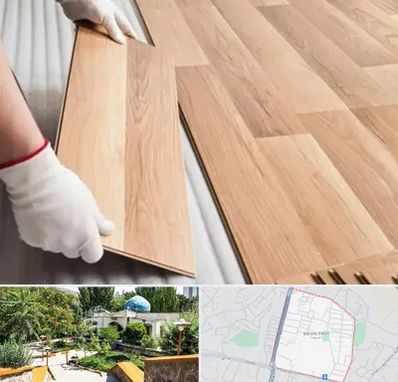 نصاب پارکت لمینت و چوبی در باغمیشه تبریز