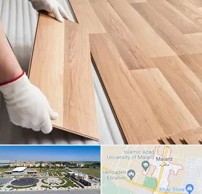 نصاب پارکت لمینت و چوبی در ملارد