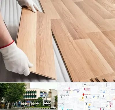 نصاب پارکت لمینت و چوبی در طالقانی 