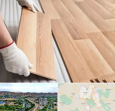 نصاب پارکت لمینت و چوبی در شهریار