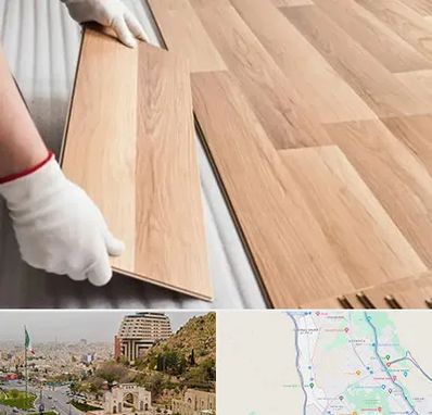 نصاب پارکت لمینت و چوبی در فرهنگ شهر شیراز 