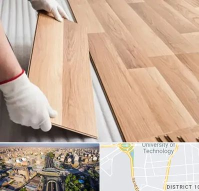 نصاب پارکت لمینت و چوبی در استاد معین 