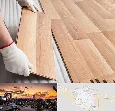 نصاب پارکت لمینت و چوبی در قوچان