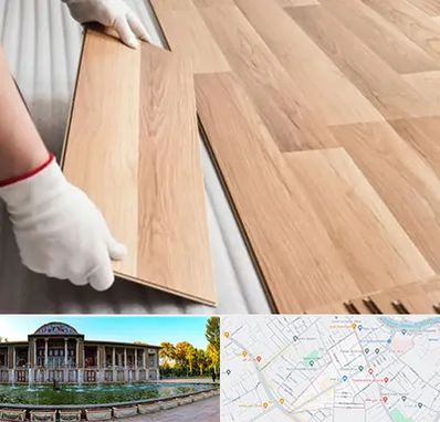 نصاب پارکت لمینت و چوبی در عفیف آباد شیراز 