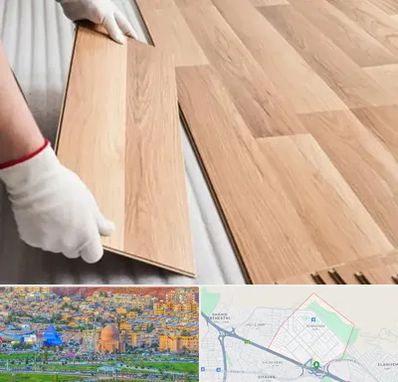 نصاب پارکت لمینت و چوبی در رشدیه تبریز