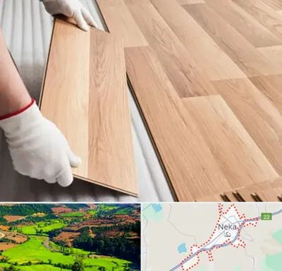 نصاب پارکت لمینت و چوبی در نکا