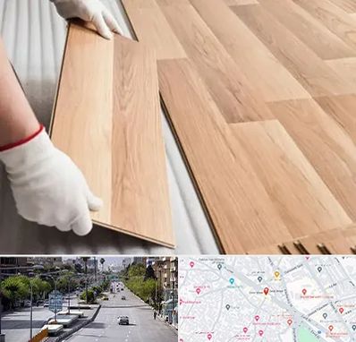نصاب پارکت لمینت و چوبی در خیابان زند شیراز 