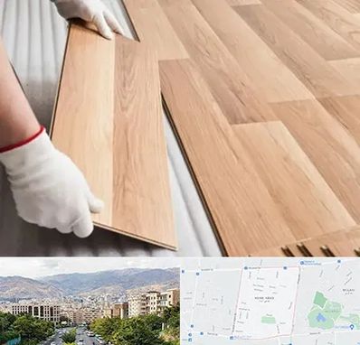 نصاب پارکت لمینت و چوبی در خانی آباد 