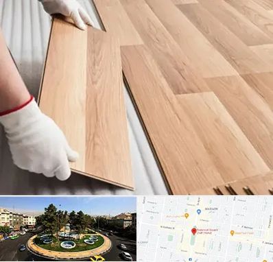 نصاب پارکت لمینت و چوبی در هفت حوض 