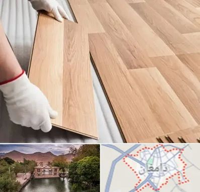 نصاب پارکت لمینت و چوبی در دامغان