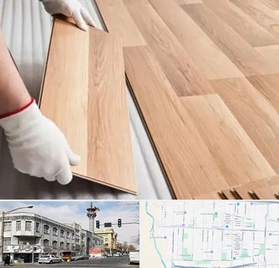 نصاب پارکت لمینت و چوبی در 17شهریور