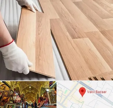 نصاب پارکت لمینت و چوبی در بازار وکیل شیراز