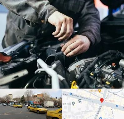 مکانیکی در شهناز تبریز